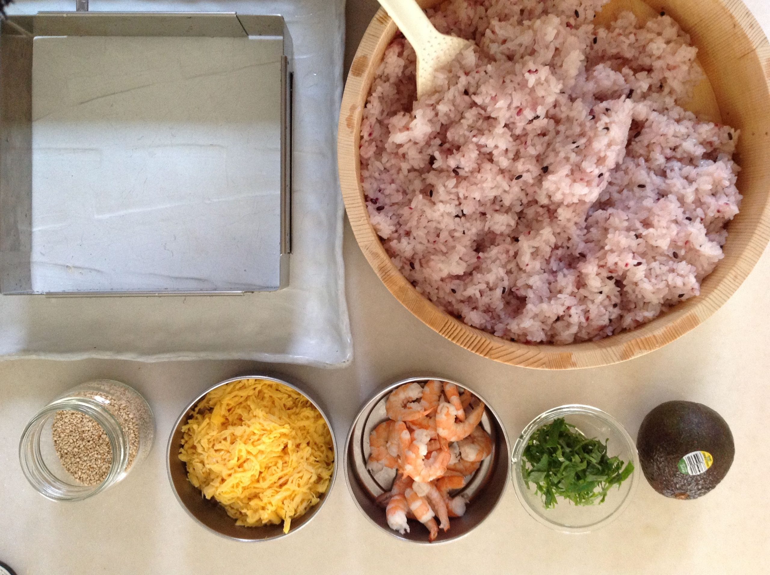 黒米の押し寿司BIG