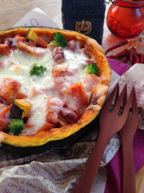 ハロウィンの食卓に^^パンプキンカップのつくり方☆ 写真 1 (75)